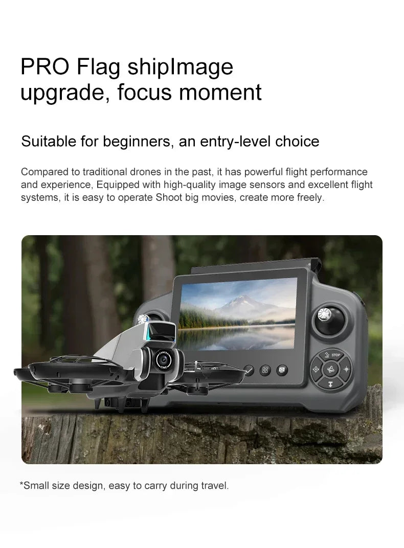 Lenovo GT9 Foldable Drone 4.3" Screen Dual Camera Brushless WiFi - image 9