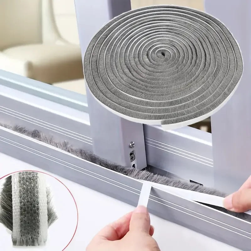 32.8Ft Self-Adhesive Weather Stripping – Door & Window Seal