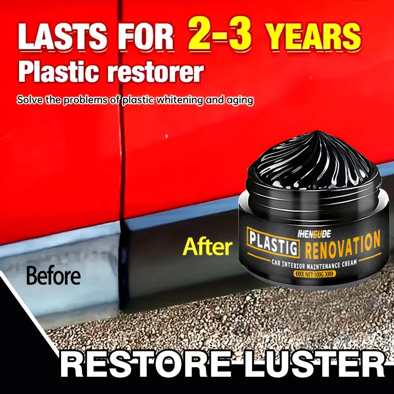 Car Interior Scratch Repair Kit - 100g Plastic Restorer - image 2