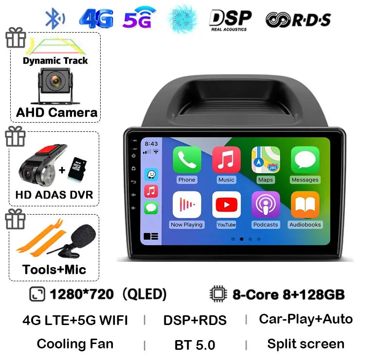 Ford EcoSport 2017-2023 Android 16 Car Stereo GPS CarPlay Touchscreen - image 21