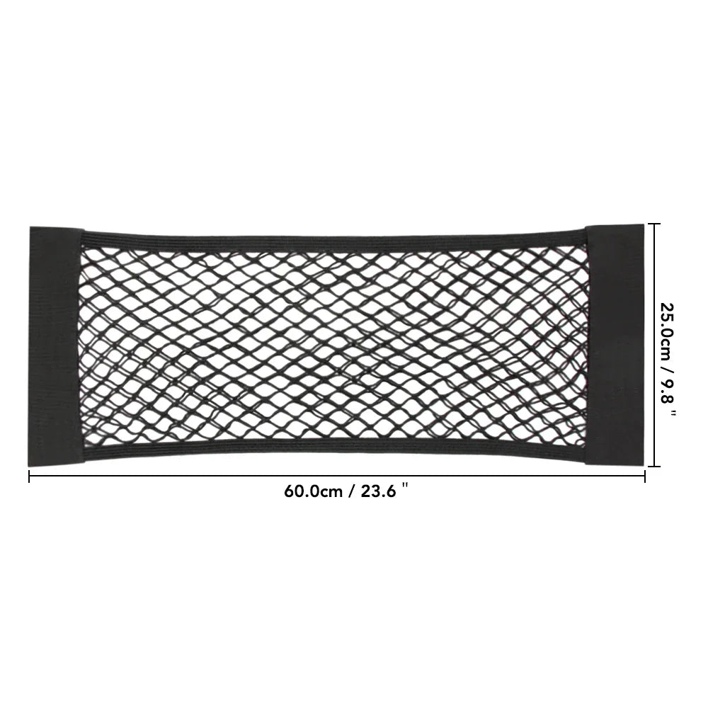 Elastic Mesh Storage Net for Trunk or Seat Back, 5 Sizes