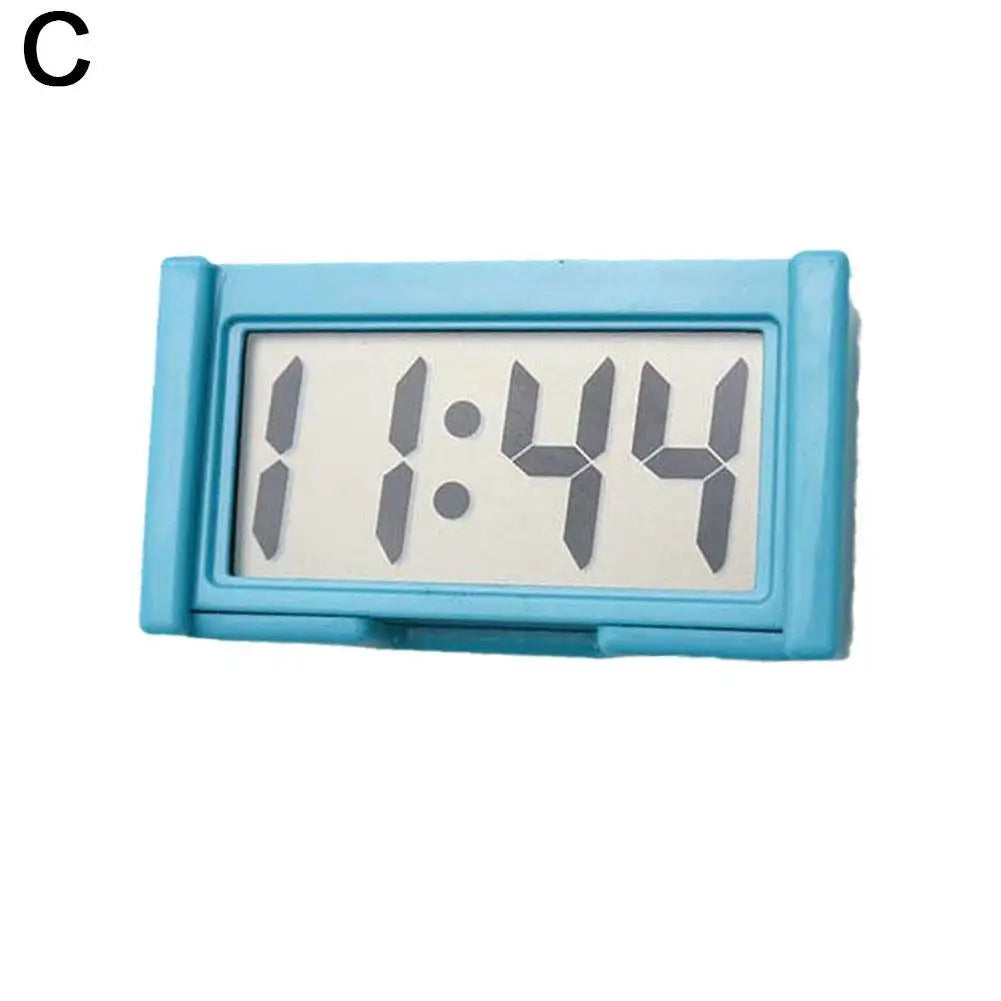 Self-Adhesive Digital Dashboard Clock for Car