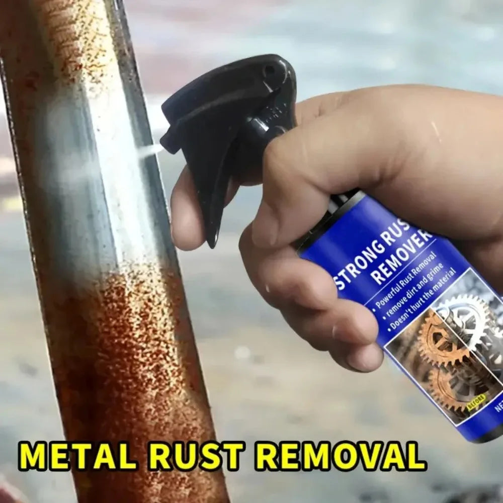 Quick-Acting Rust Remover Spray for Exhaust Pipes and Wheel Hubs