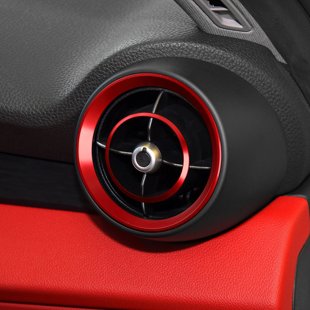 Carbon Fiber Interior Trim Stickers for Alfa Romeo Giulia and Stelvio