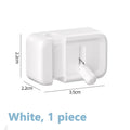 No-Drill Desk Edge Cable Clip Organizer