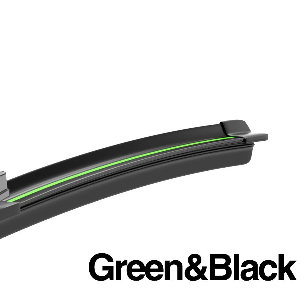 Car Windshield Wiper Blades Hook Universal U-type Soft Rubber 14 to 30 Inch
