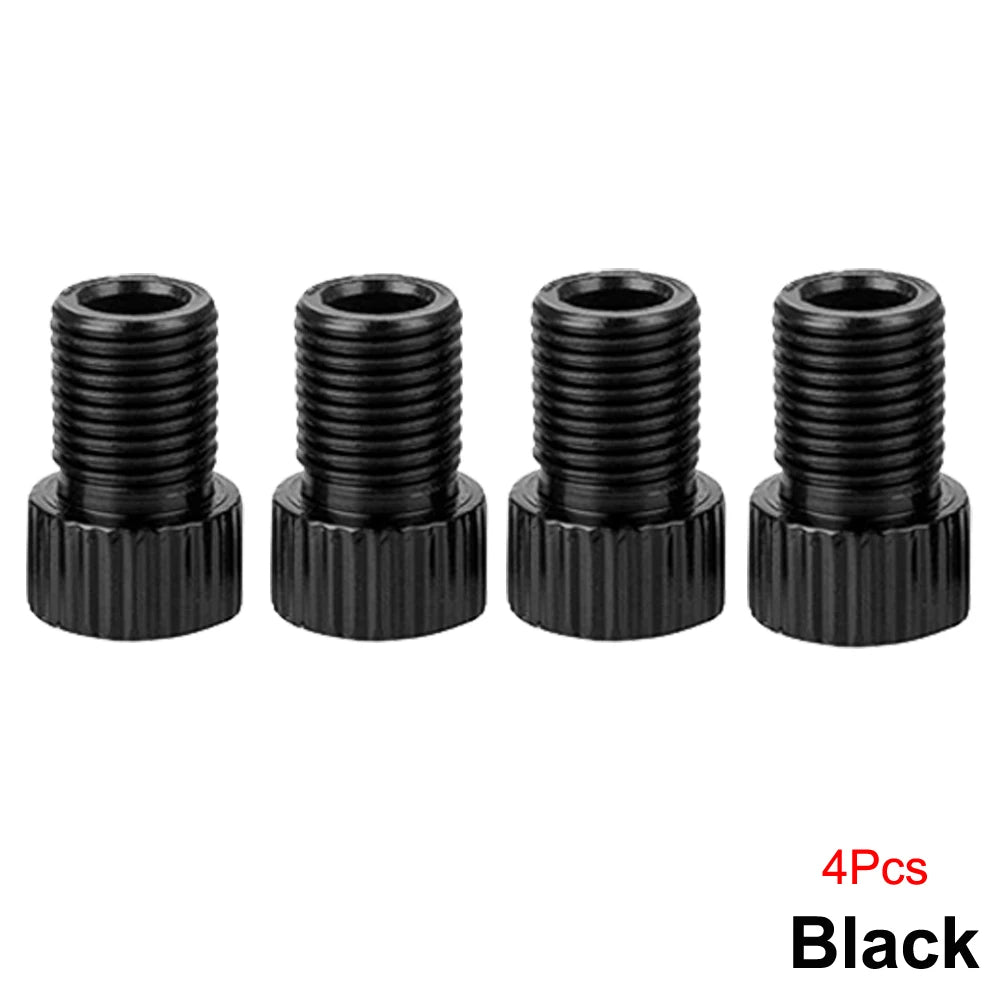 Presta to Schrader Valve Adapter, 4 Pcs, for Standard Pumps