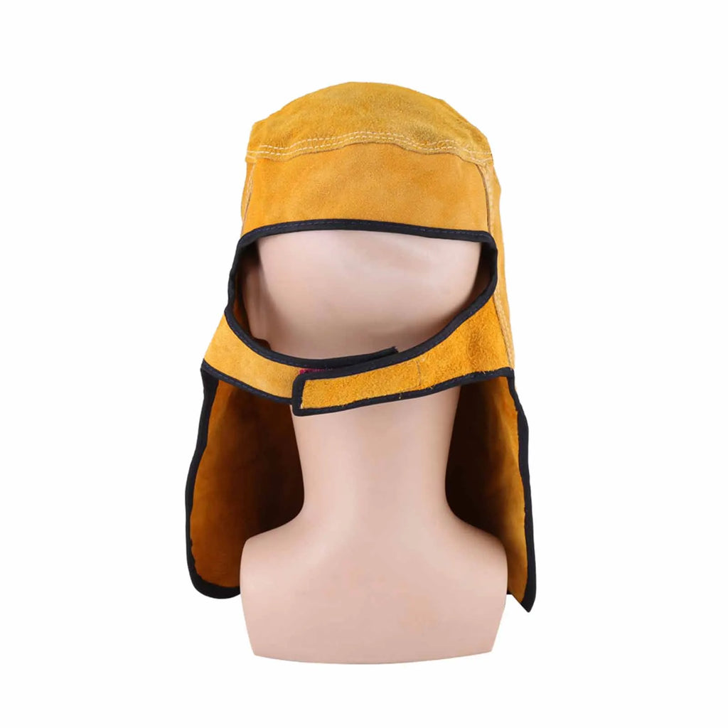 Welding Helmet Durable Good Quality Heat Resistant Breathable Welding Helmet Protection Mask with Lens Leather Welding Mask