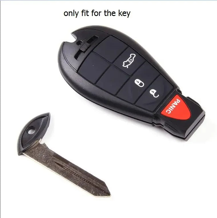 Silicone Key Fob Cover for Dodge Ram & Chrysler 4-Button Remote - image 3
