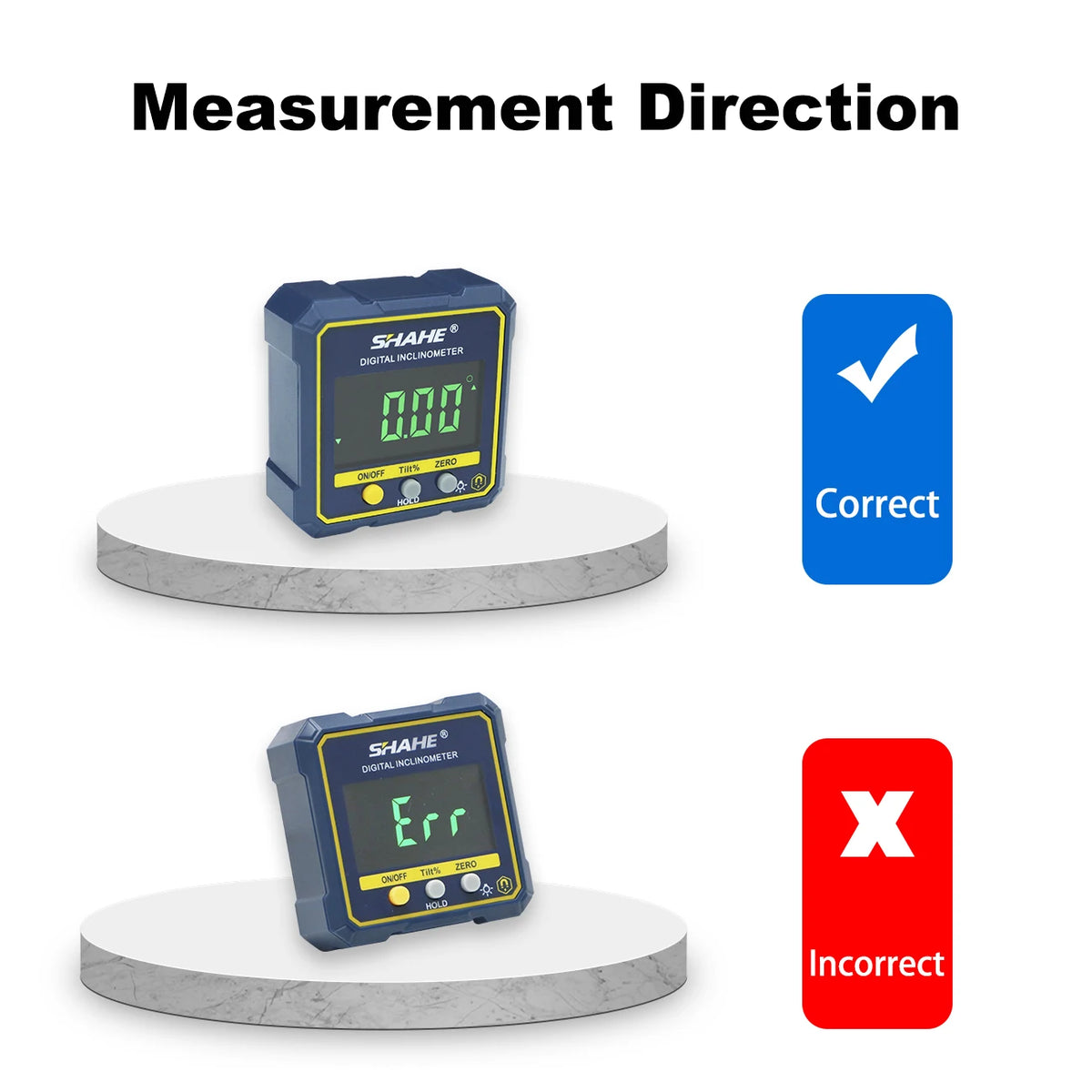 Digital Angle Gauge Magnetic Protractor Inclinometer with Backlight - image 12