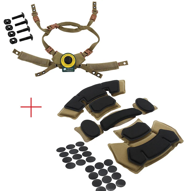 Memory Foam Suspension Pad Kit for Wendy FAST MICH Helmets - image 8