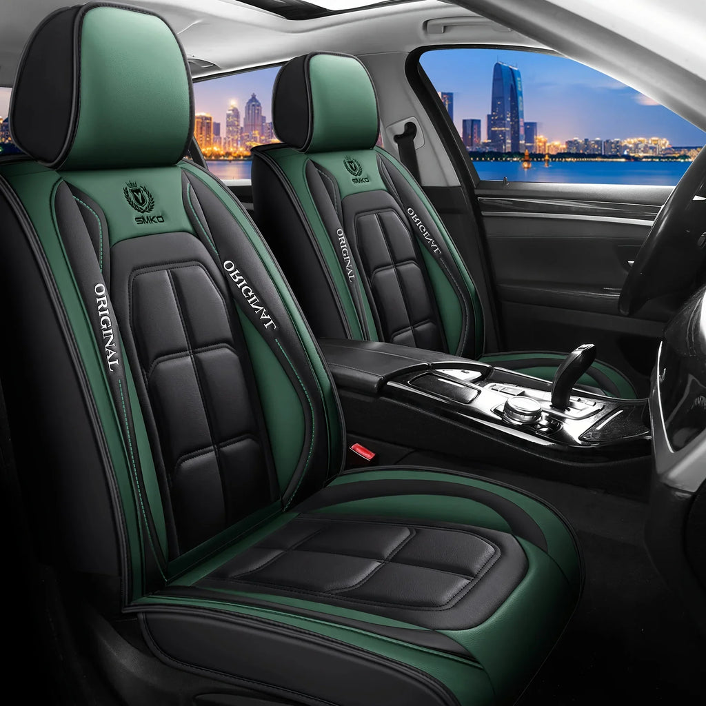 Synthetic Leather Single Car Seat Cover, All-Season Universal