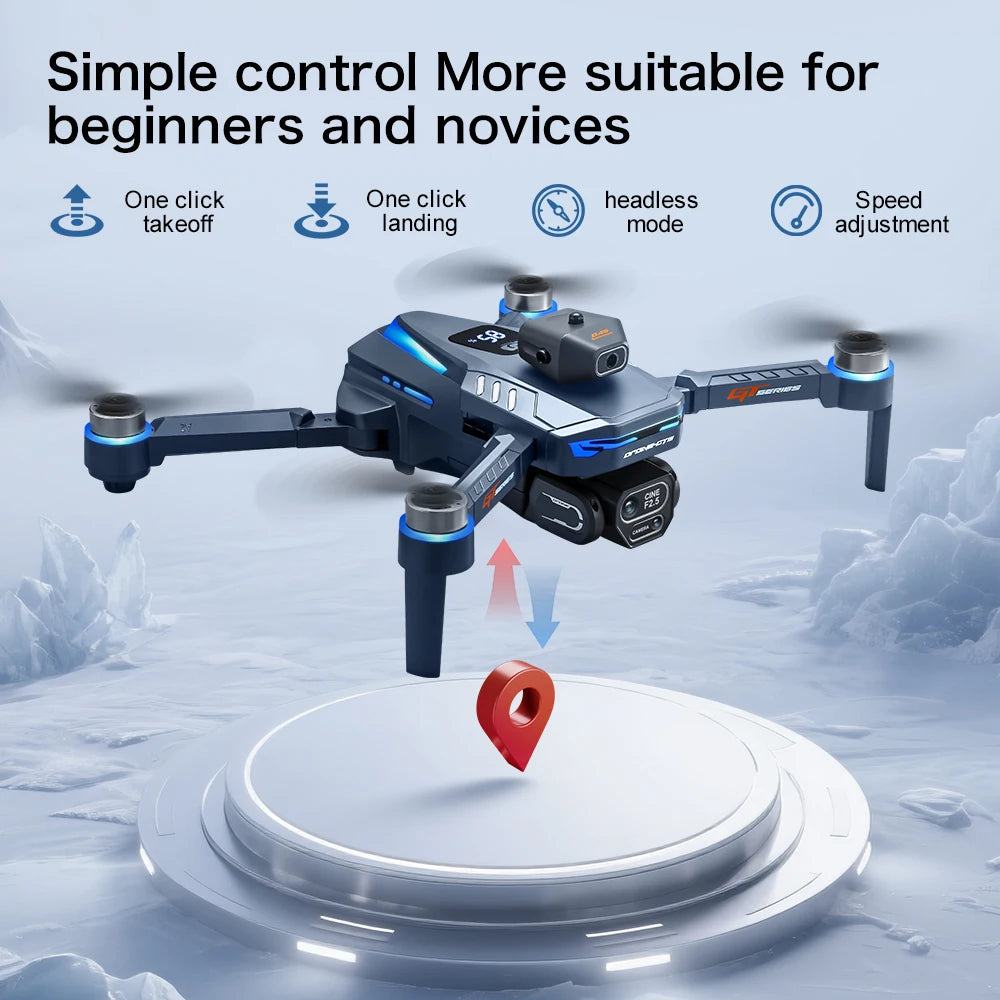 Lenovo GT8 Drone – 8K HD Dual Camera Brushless Foldable FPV Quadcopter - image 2