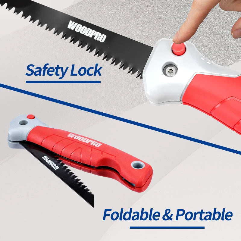 12-Inch Folding Drywall Saw, Teflon Coated SK5 Steel Blade - image 7