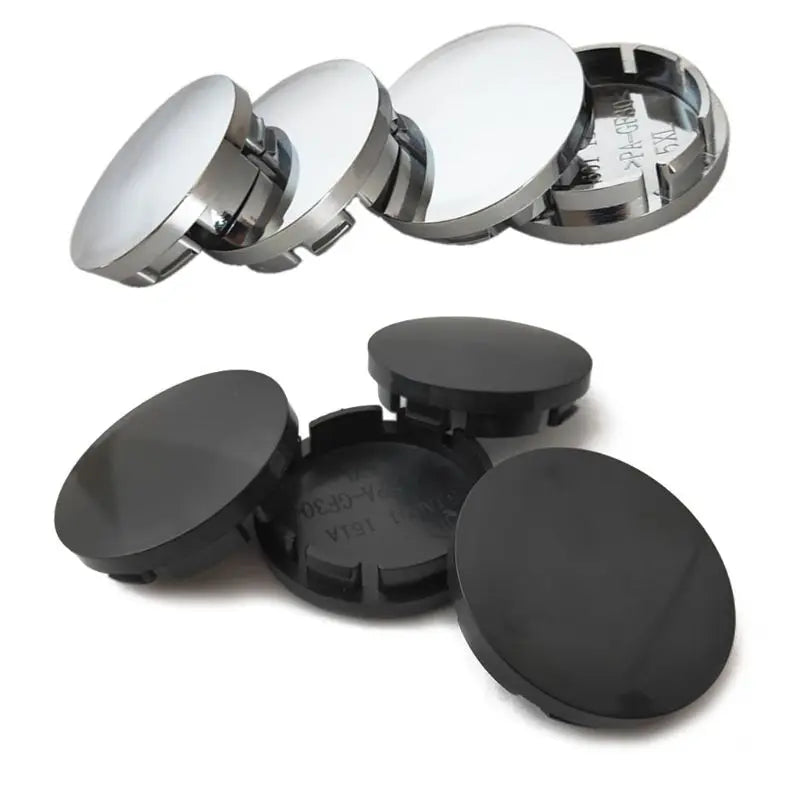 56mm Car Wheel Center Caps Set for Audi Skoda Lada - ABS Plating