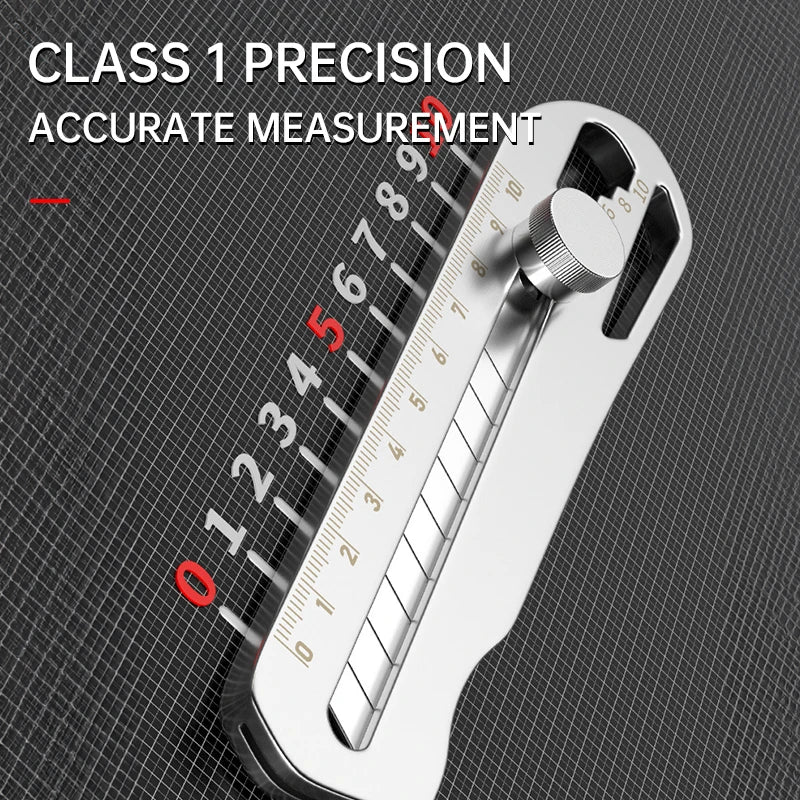 Heavy Duty Industrial Grade Stainless Steel Utility Knife and Wallpaper Blade Set