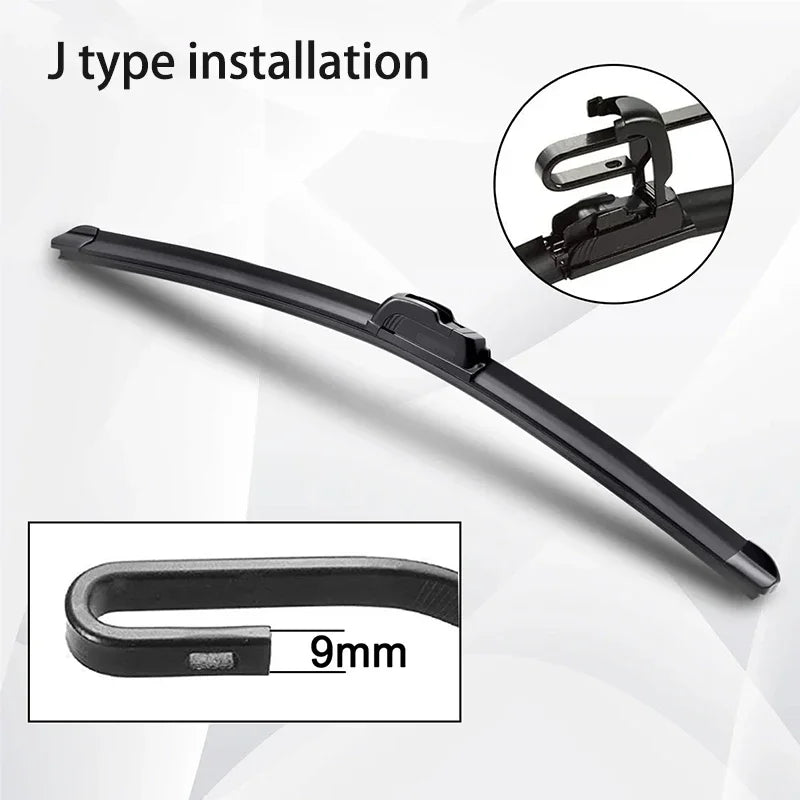 Toyota Yaris Windshield Wiper Blades 2011-2019 All-Weather Set - image 6