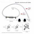 Car Clutch Brake Bleeder Hose Hydraulic Clutch One Way Valve Tube Bleeding Tool Replacement Adapter Kit Auto Accessories