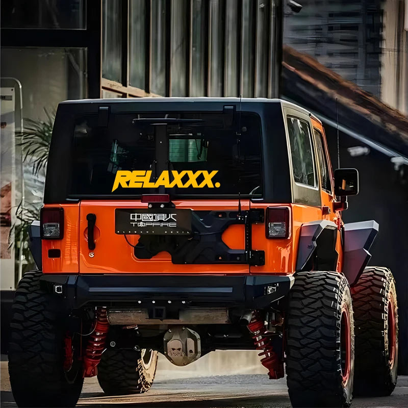 RELAXXX Durable Vinyl Stickers for Cars, Laptops & More - image 2