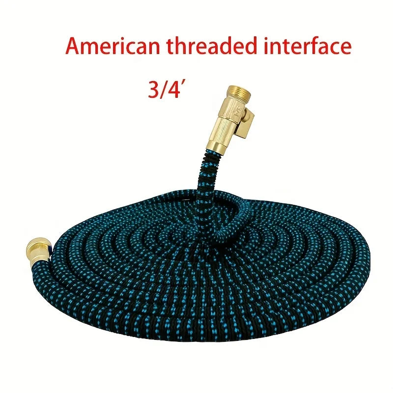 Expandable Garden Hose with 3/4" Threaded Joint – Anti-Twist, Leak-Proof