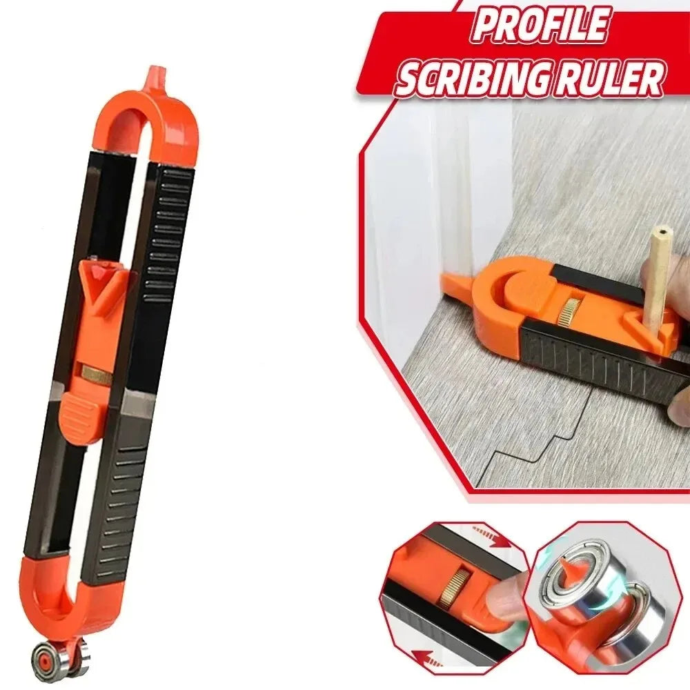 Carpenter square and bore gauge set, measuring tools for woodwork, metal and tiling