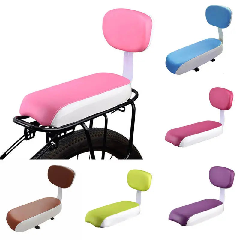 Cycle Accessories Parts Bicicleta Bicycle Rear Seat Saddle Child With Back Rest Handle Armrest Footrest Pedal