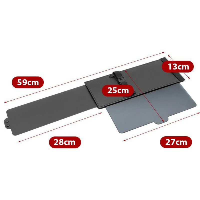 Universal Car Sun Visor Extender, Retractable Anti-Glare Shield