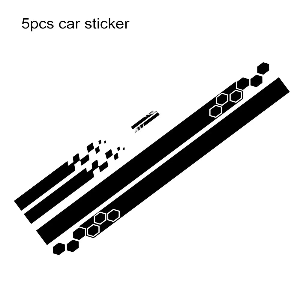 Custom Vinyl Car Hood Engine Stickers for BMW Audi Mercedes Toyota - image 7
