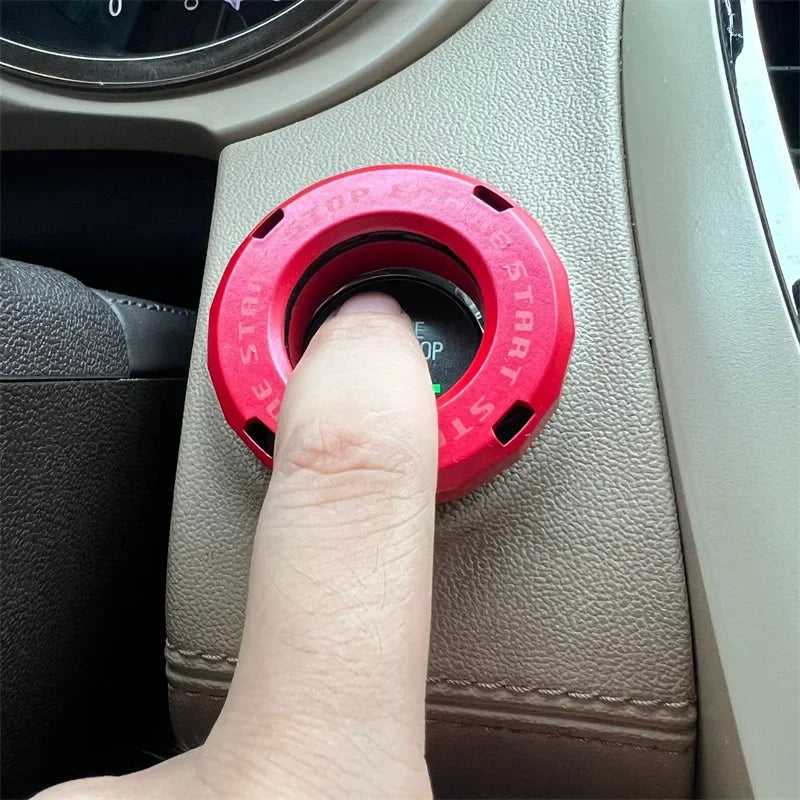 Decorative Push Start Button Cover, 9 Colors