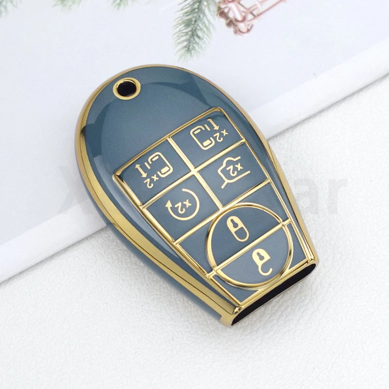 TPU Car Key Fob Cover Case for Dodge Jeep Chrysler - image 17