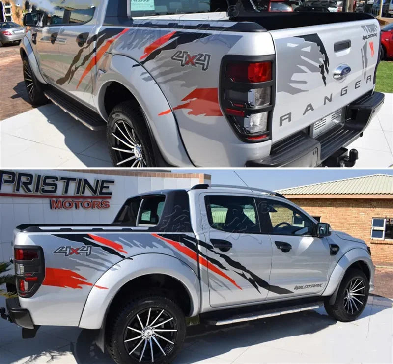 Car Body Vinyl Decal Set for Ranger Raptor and F150