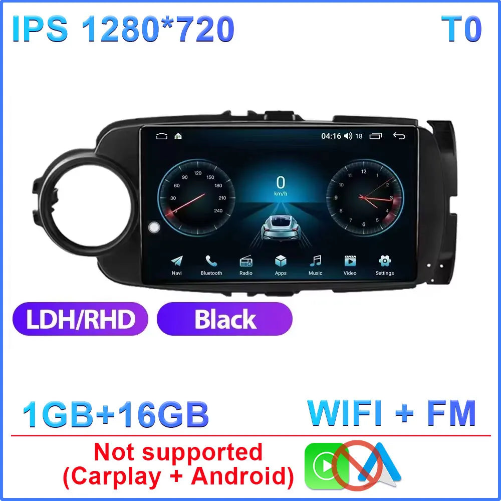 Toyota Yaris 2012-2017 Android Car GPS Radio Bluetooth - image 21