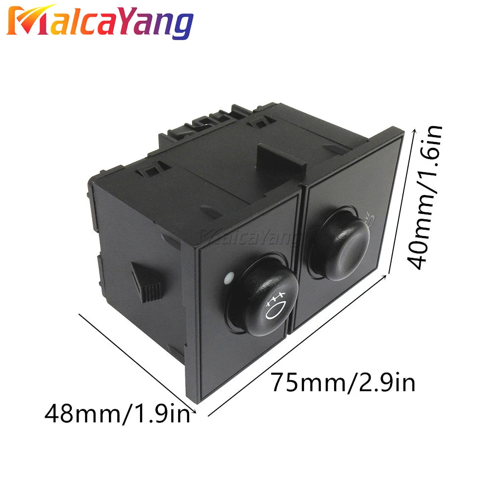 Fog Light & Cargo Lamp Switch for 2003-2007 Chevy GMC Trucks - image 2