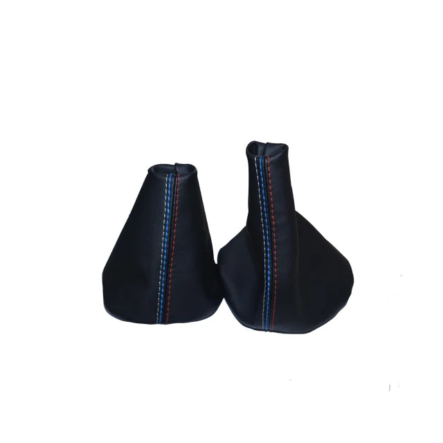 BMW E36 E46 M3 Leather Gear Shift & Handbrake Gaiter Set - image 7