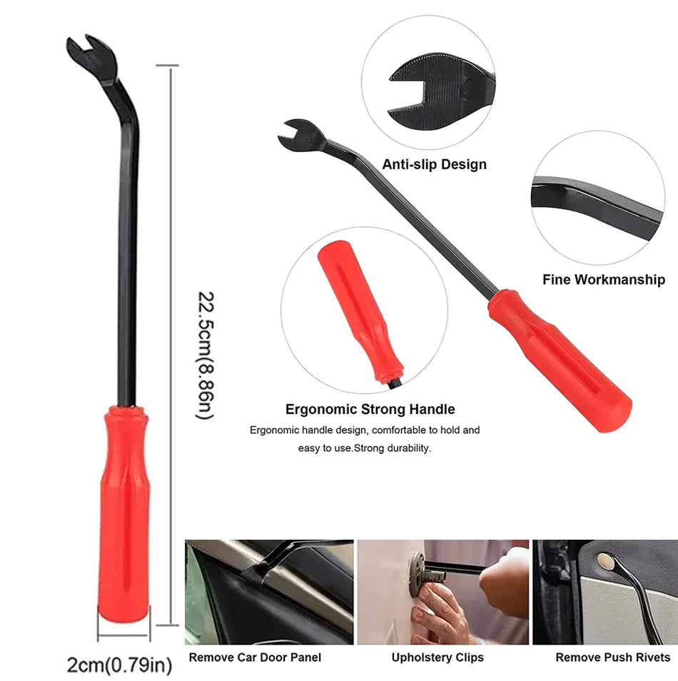 Universal Plastic Trim Clips & Fasteners Kit for Auto Repair - image 12