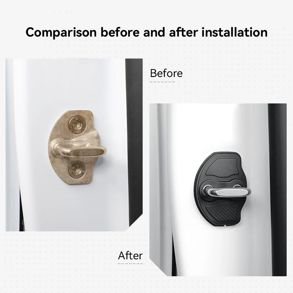 Door Lock Damping Pads for Tesla Model 3/Y – Noise Reduction - image 9