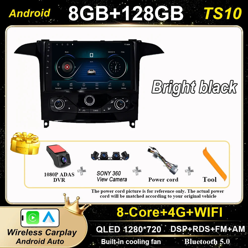 9-Inch Android Car Stereo for Ford S-Max & Galaxy - image 23