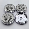 Wolf Emblem Wheel Center Hub Caps, 56/60mm 4-Pack - image 7