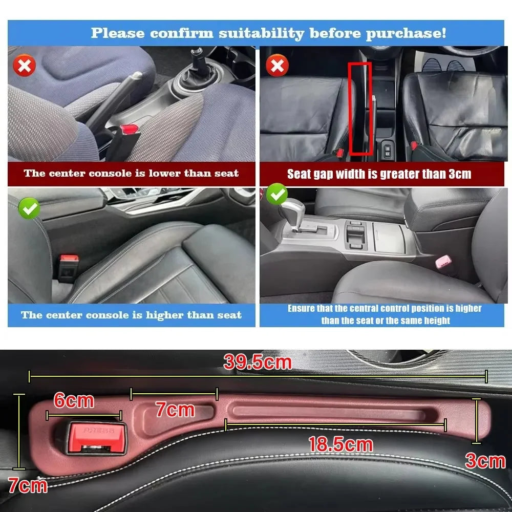 Car Seat Gap Fillers, Set of 2