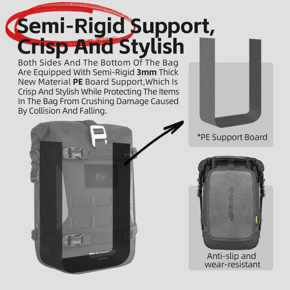 Rhinowalk Waterproof Crash Bar Bag & Tool Pouch - image 3