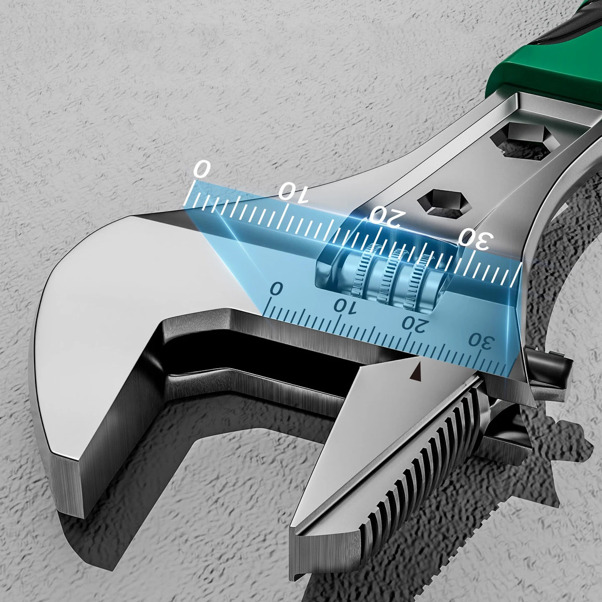 Adjustable Wrench Set - 8, 10, 12 Inch Multi-Purpose Hand Tool - image 3