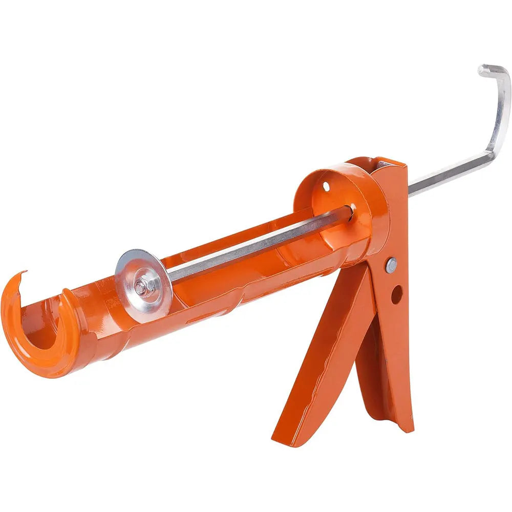 Glass Glue Gun Caulking Gun 10:1 Thrust Ratio, Blue Caulking Tool Gun Caulk Gun No Drip Hand Caulking Guns Silicone Gun Tool