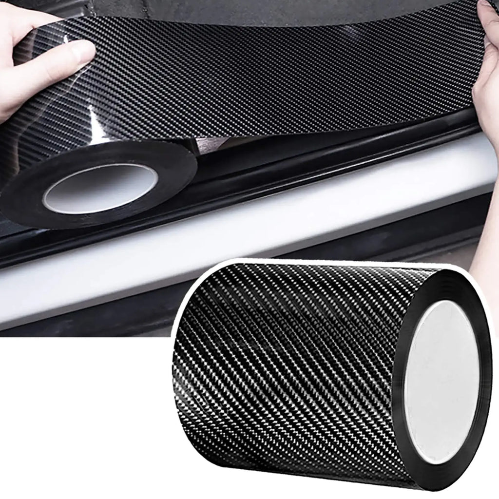 Carbon Fiber Pattern Door Edge Protector Tape, 1 to 10 m