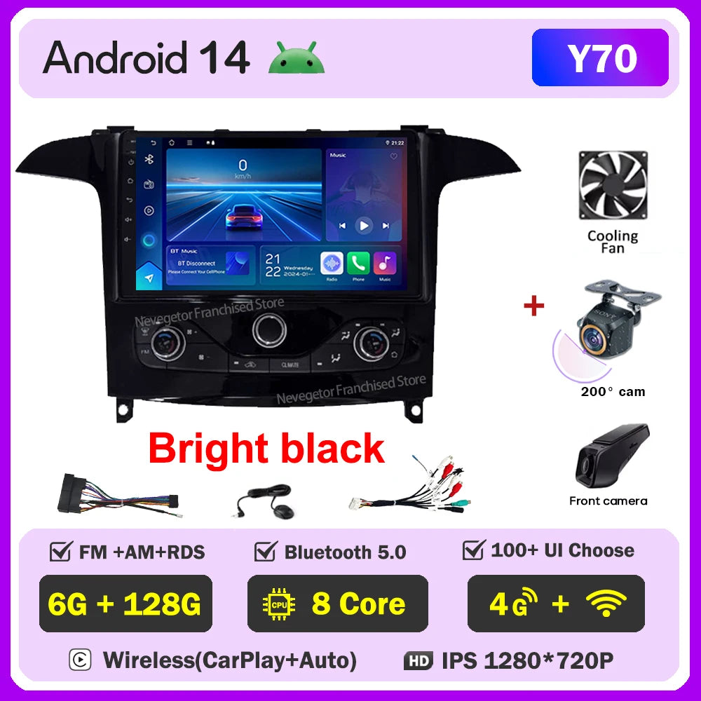 Android 16 9-Inch Car Multimedia Player for Ford S-MAX & Galaxy - image 15