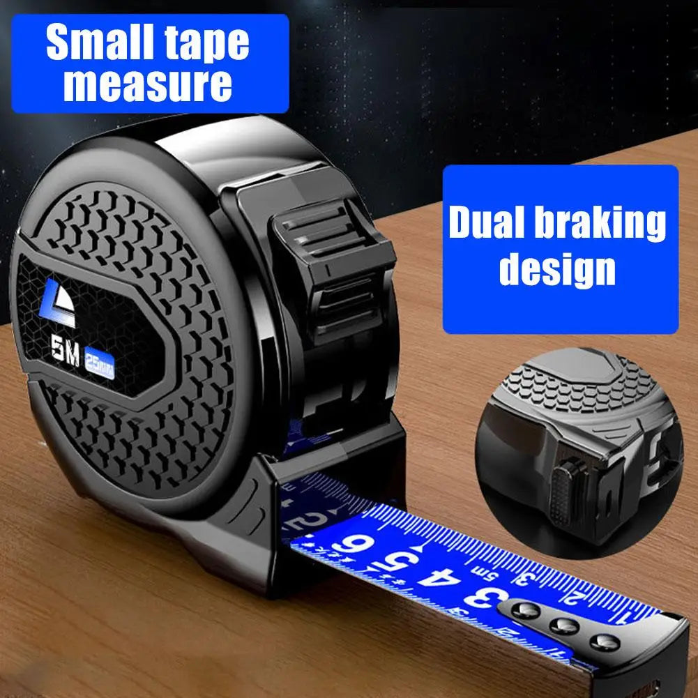 High Precision Metric Retractable Tape Measure 5/7.5/10M Woodworking Ruler