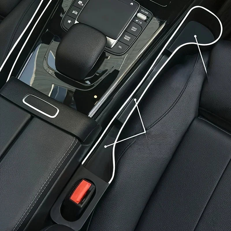 2-Piece Car Seat Gap Organizer with Cup & Phone Holder