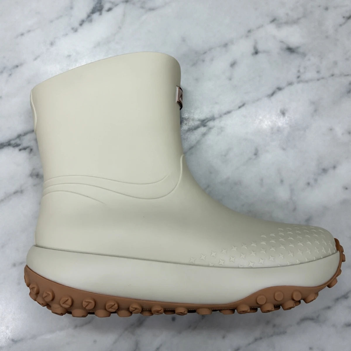 Men's Anti-Slip Waterproof Rubber Boots, Flat Bottom for Outdoor Work