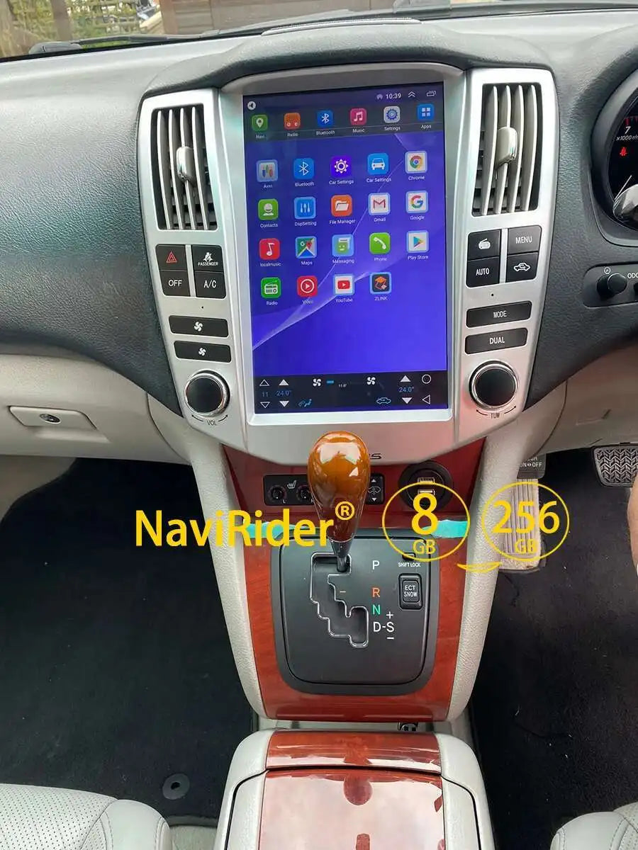 Android 14 128GB Car GPS Radio Lexus RX300/RX330/RX350/RX400h Harrier - image 17