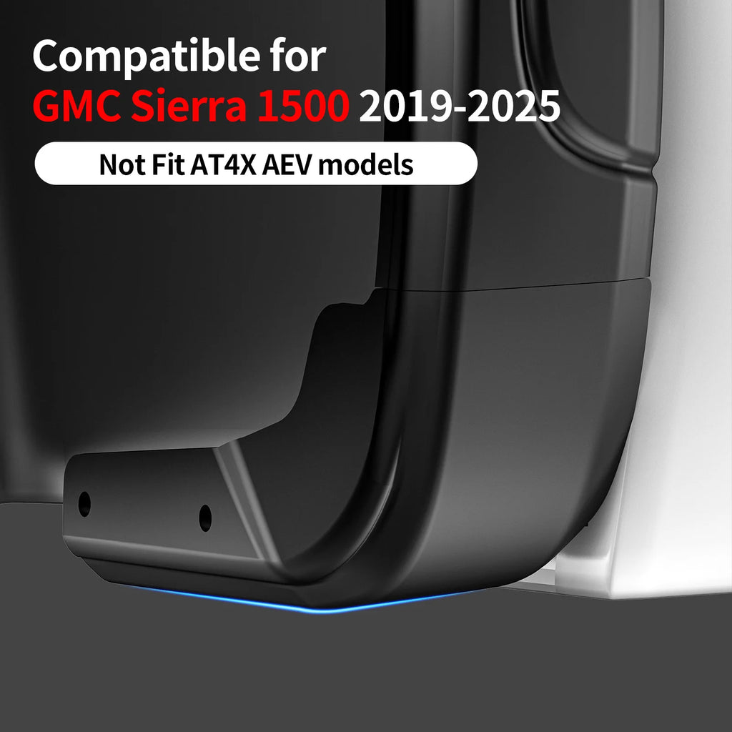 6PCS Mudguards for GMC Sierra 2019-2025 Accessories Front & Rear Mud Flaps Custom for GMC Sierra 1500, Anti-Scratch All Weather