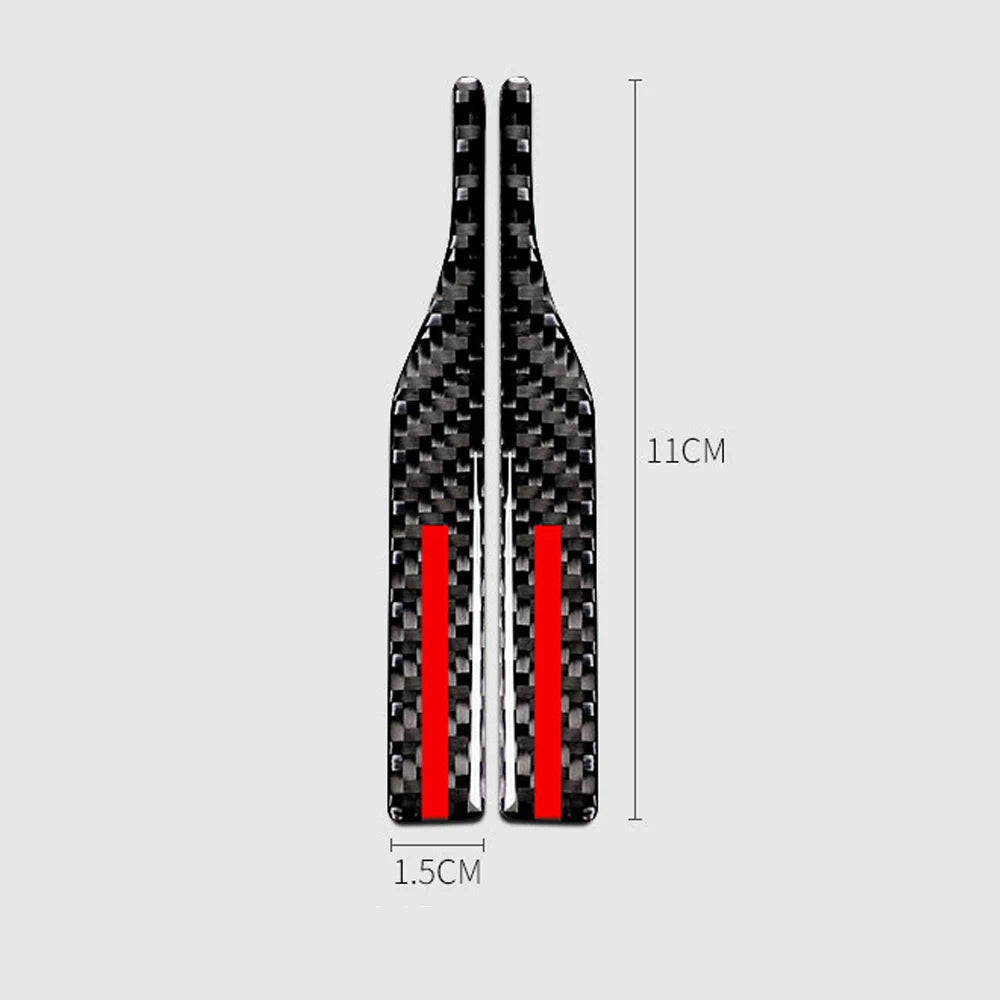 Rearview Mirror Anti-Collision Reflective Strips, Universal Fit